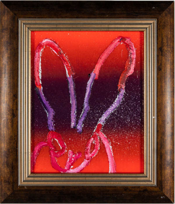 Hunt Slonem, Hombre, 2022