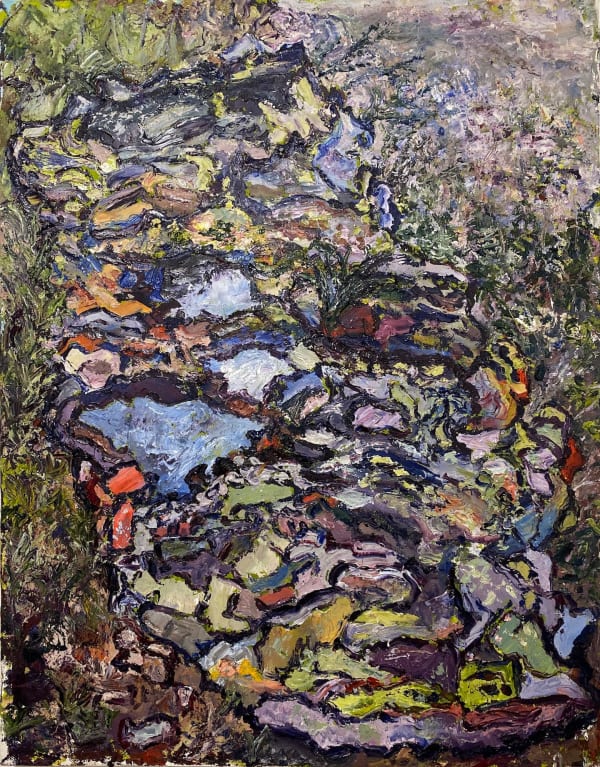 Alice Jones Bluff Oil on canvas 18 x 14 in 45.7 x 35.6 cm