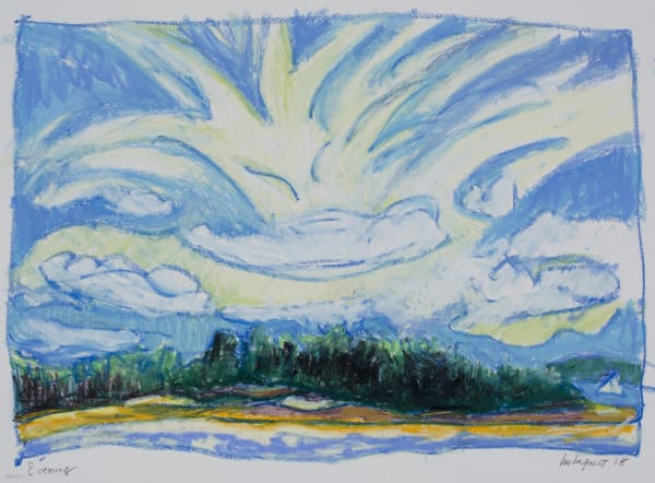 Brita Holmquist, Evening