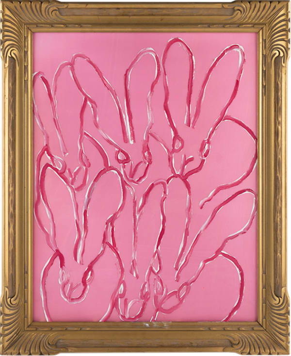 Hunt Slonem, In The Pink, 2019