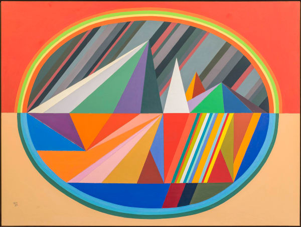 Robert S. Neuman, Mirage Painting II, 1966