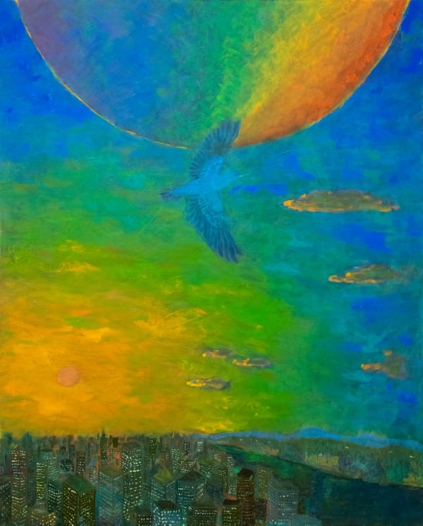 Nick Benfey, Time and Non-Time (Indigo Bunting)