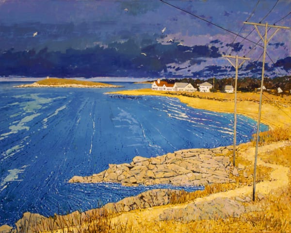 Robert Wieferich, Popham Beach, Approaching Storm