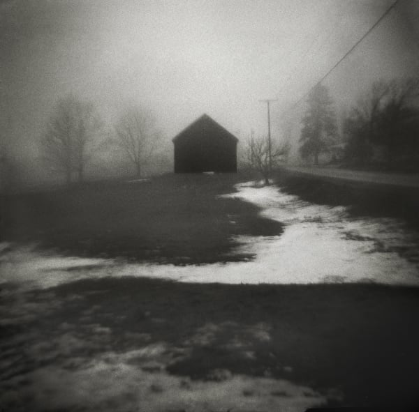 Tonee Harbert Untitled (barn) Untitled Pigment Print on Kozo Paper 22 x 22 in 55.9 x 55.9 cm
