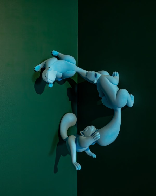 Elijah Ober, Squirrels (chasing)