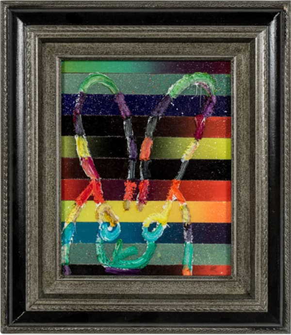 Hunt Slonem, Banded Signet, 2022