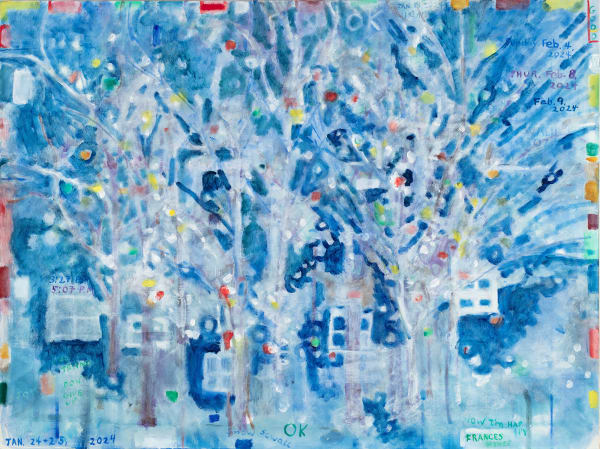 Frances Hynes, Snow Squall, Happy House, 2024