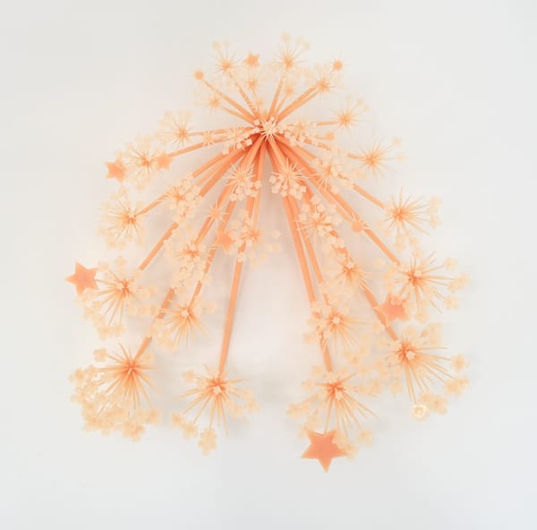 Elijah Ober TRANQ + TRANQUILITY 3D Printed Resin 17 x 17 x 6 in 43.2 x 43.2 x 15.2 cm