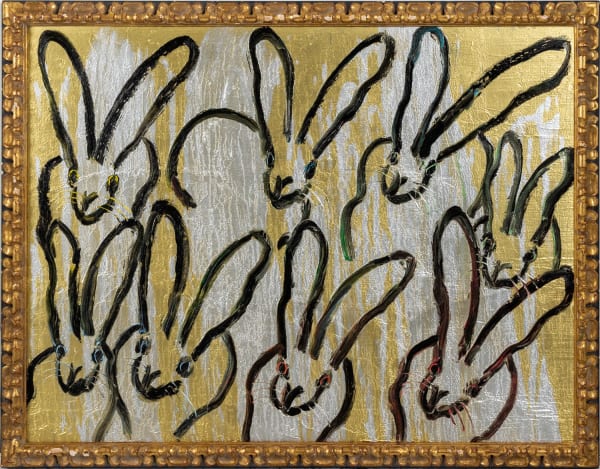 Hunt Slonem, Golden Hutch 8
