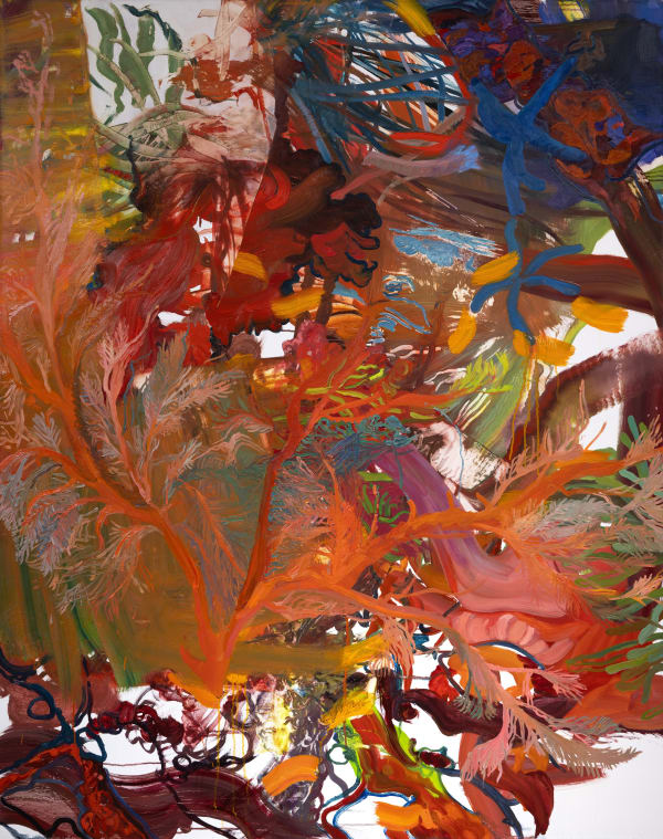 Jeane Cohen Reef Oil on canvas 60 x 48 in 152.4 x 121.9 cm