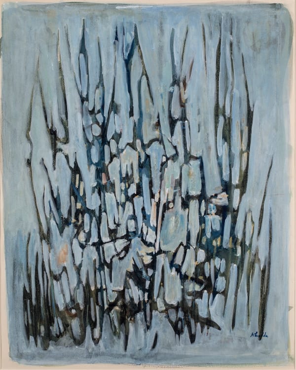 Mohammed Khadda, Matin de rosée, 1989