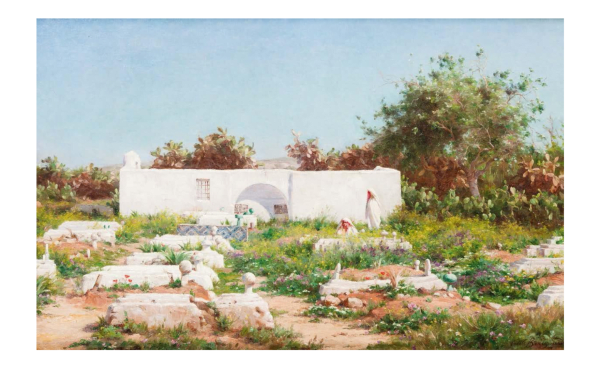 Cécile Bougourd, Cimetière à Zarzaourc, Circa early 20th century