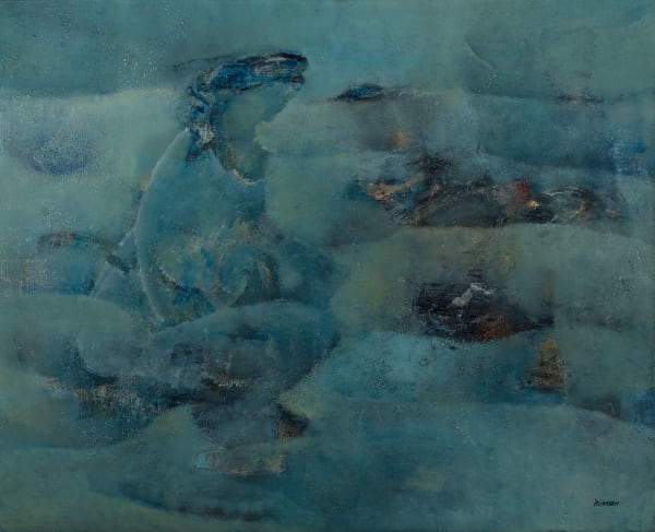 M'hamed Issiakhem, Maternité dans un paysage