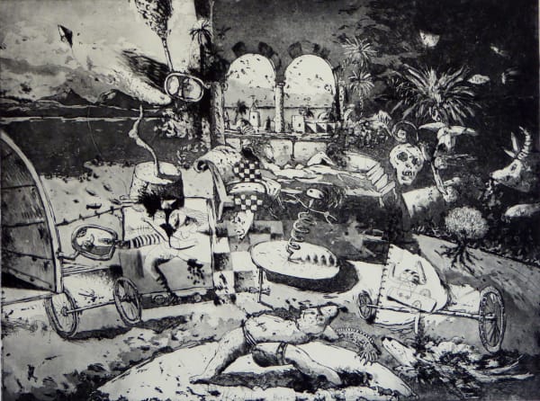 Halim Karabibene, Siesta in Gammarth, 2014