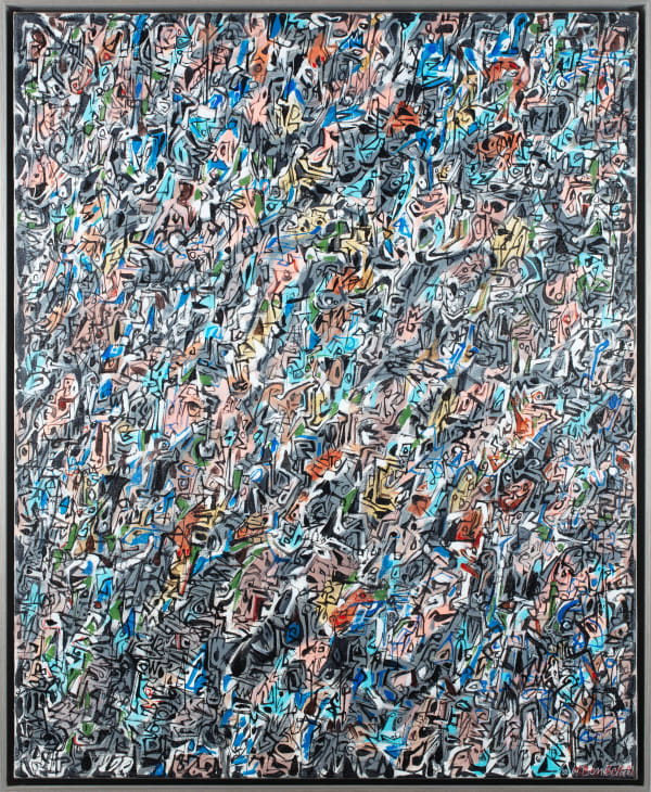 Mahjoub Ben Bella Untitled, 1989 Oil on canvas 81 x 100 cm