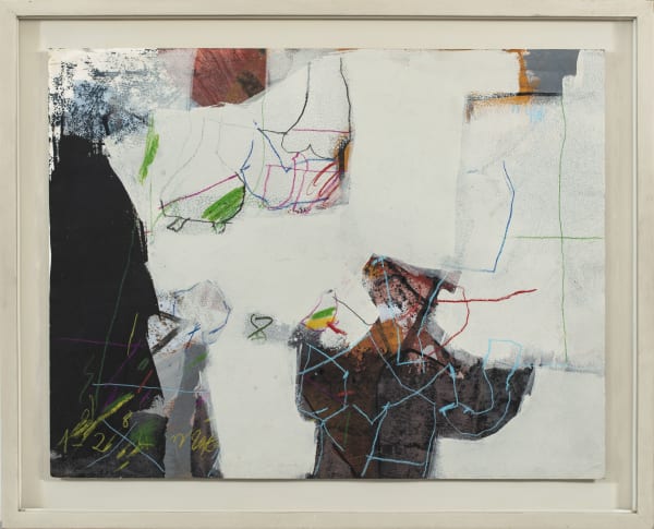 Rafik El Kamel Untitled, 1981 Mixed media on paper 49 x 64 cm