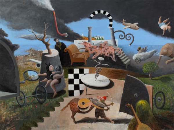 Halim Karabibene, Siesta in Gammarth Berlin-Bizerte , 2014