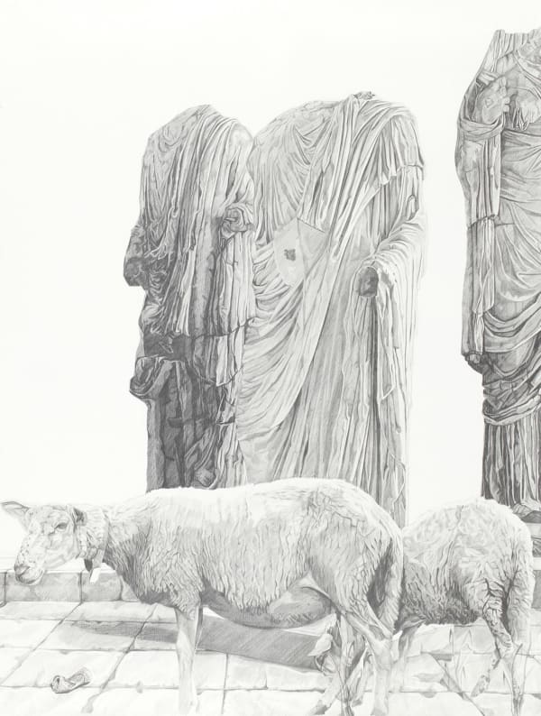 Atef Maatallah, Le Défilé des empereurs ou les Décapités, 2018