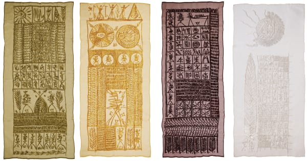 Rachid Koraichi, The four seasons, 2009