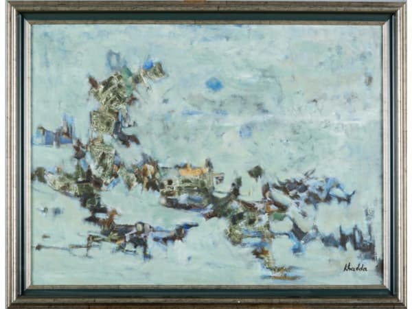 Mohammed Khadda, Composition Abstraite