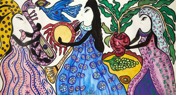 Baya Mahieddine, Musiciennes, 1975