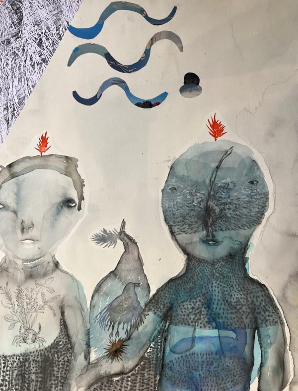 Samuel Sarmiento, Acuarela 1, 2019