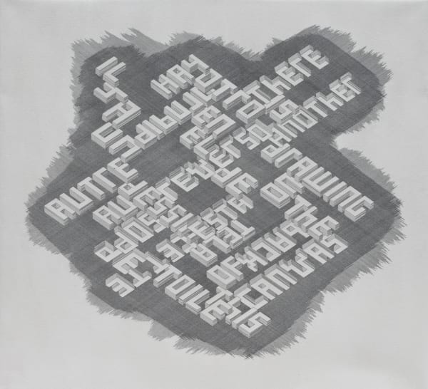 Ernesto Leal, From the Grammatical series Transparency, 2020