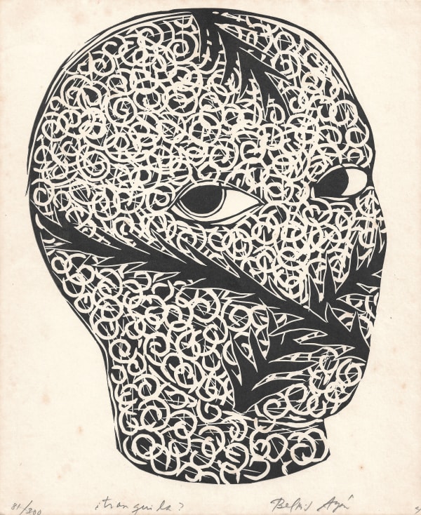 Belkis Ayón, Tranquila, 1999