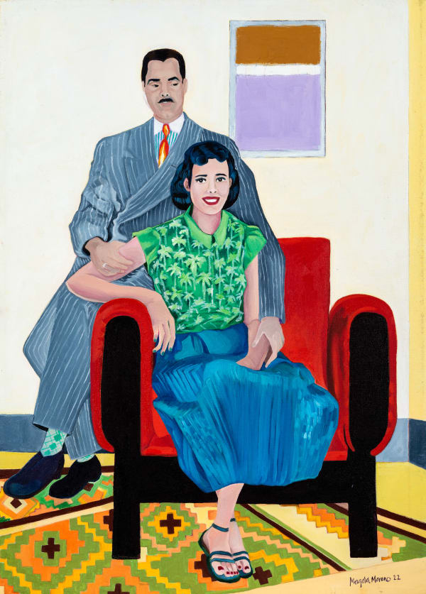 Magola Moreno, Art Lovers II, 2020
