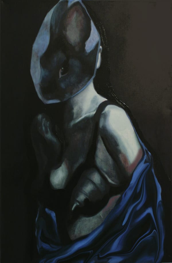 NATHALIE PIROTTE, Black rabbit, 2015