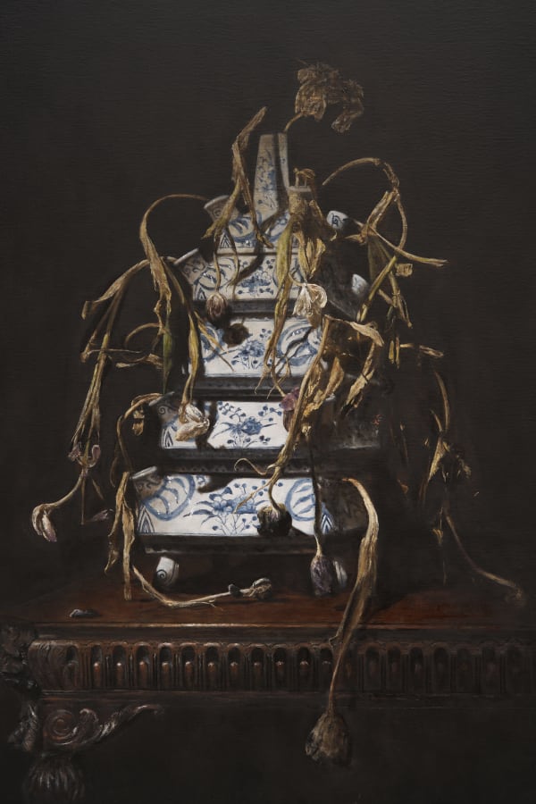 Thomas van Dun, Vanitas V (Tulpenvaas), 2025