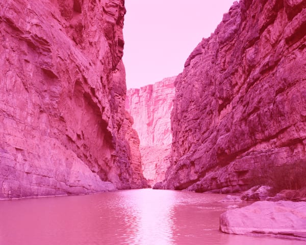 David Benjamin Sherry, Santa Elena Canyon, (Big Bend National Park), Texas, 2022, 2020