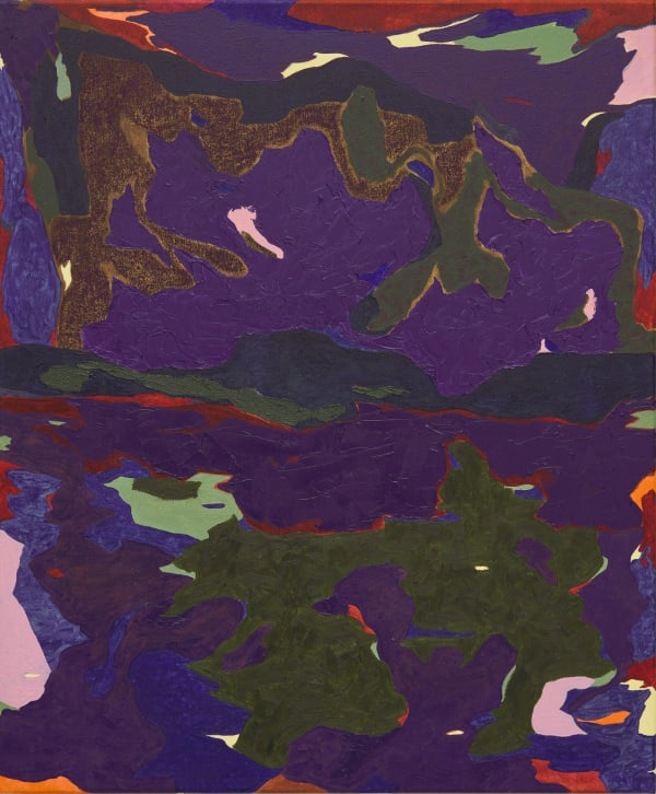 Raffael Bader, Blue Hour at the Lake, 2024