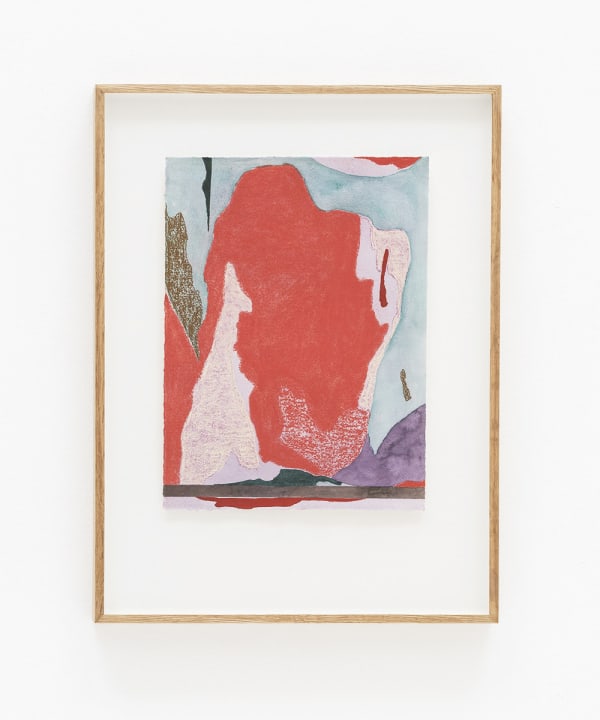 Raffael Bader, Red Boulder Ahead, 2023