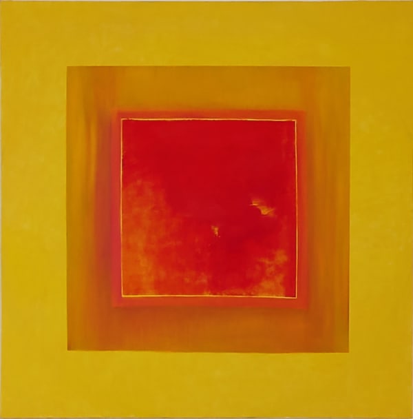 Seung Hee Park Untitled (overlapping), 2022 oil on canvas 100 x 100 cm