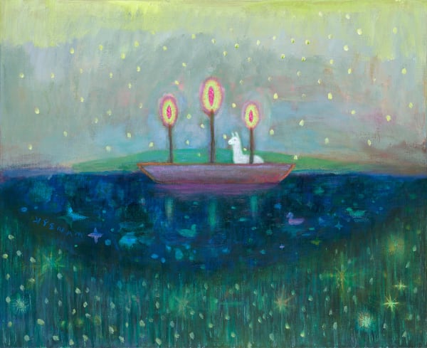 계남 빛의 항해, 2025 Acrylic on canvas 53 x 65.1 cm