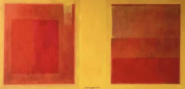 Seung Hee Park Untitled (into), 2019 oil on canvas 80 x 160 cm