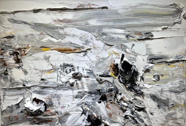 Kong Tae Yun 자연으로부터, 2021 acrylic on canvas 80 x 117 cm