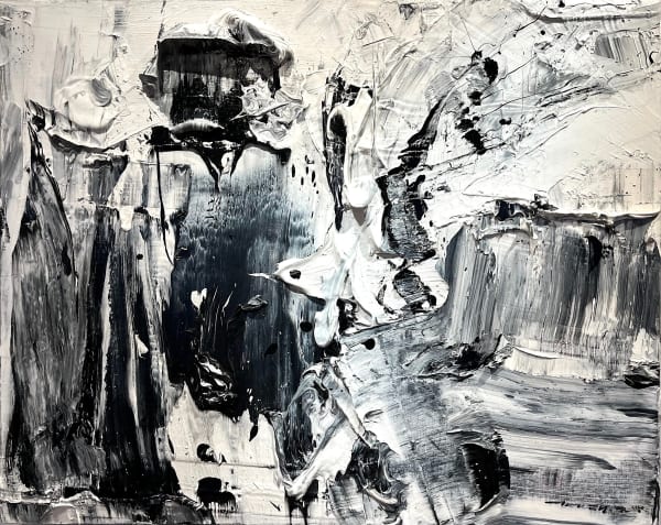 Kong Tae Yun 자연으로부터, 2023 acrylic on canvas 73 x 91 cm