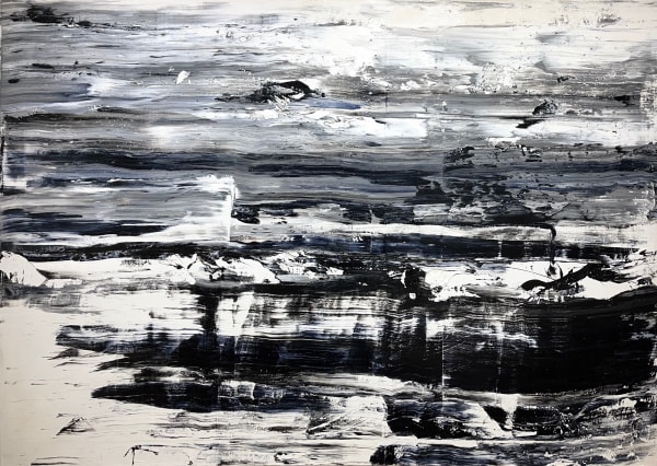 Kong Tae Yun 자연으로부터, 2023 acrylic on canvas 182 x 227 cm