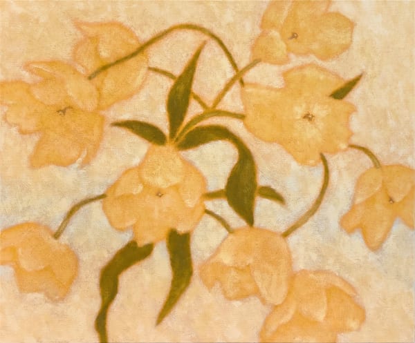 키츠 kits 만개, 2024 acrylic on canvas 60.6 x 72.7 cm