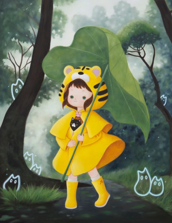 손우정 Through the Enchanted Forest, 2025 Oil on canvas 116.8 x 91 cm