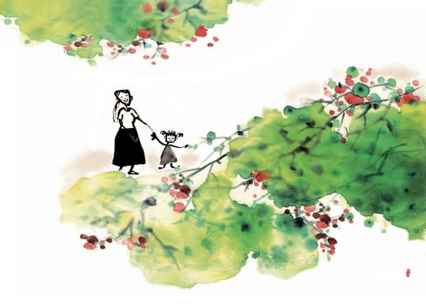 조재영 넝쿨장미, 2005 판화 30 cm x 40 cm