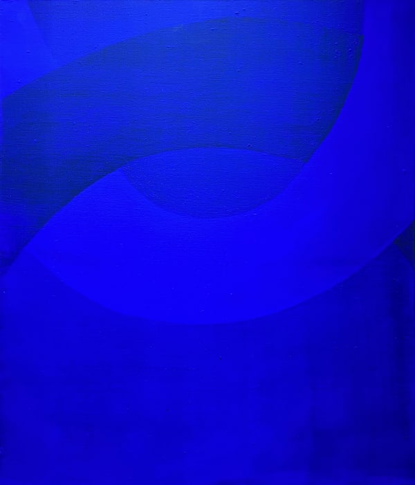 JANG HEE KIM LUCE-B-12, 2023 acrylic mixed medium on canvas 51 cm x 45 cm