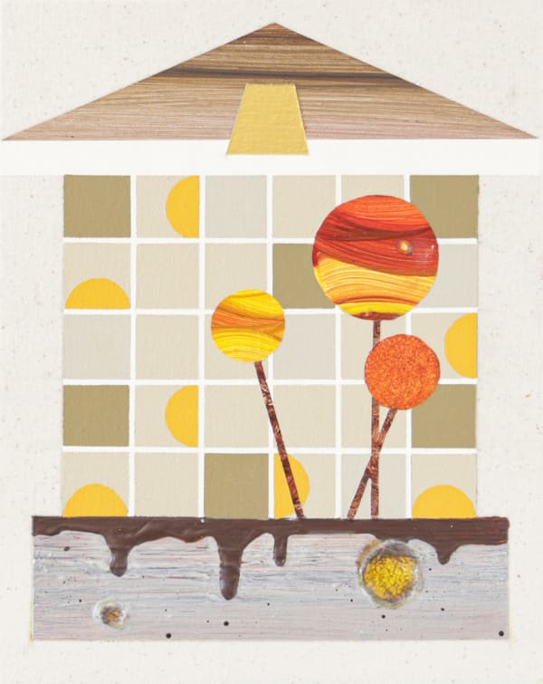 Mira Song Garden Breeze #11_Melodies, 2024 oil and acrylic on canvas 25.5 cm x 20 cm