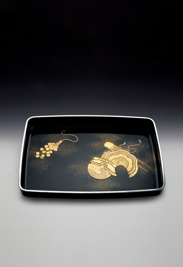 Hirobuta Tray with Accouterments of the Bugaku Dance