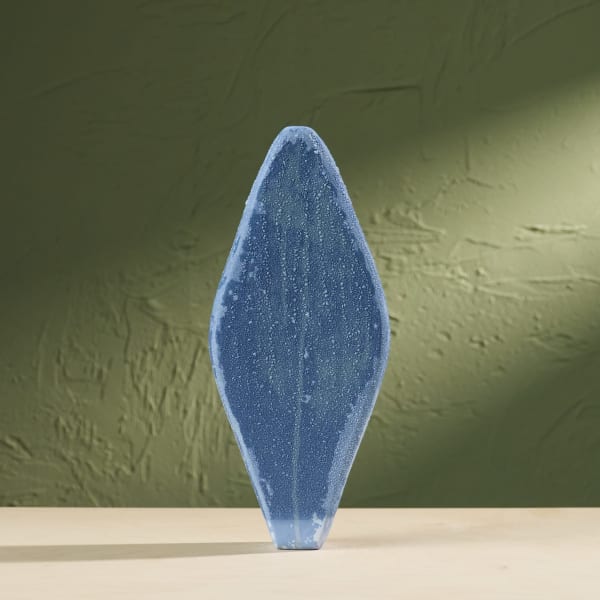 Eunsol Kim, C3, Glazed Ceramic Sculpture in Blue, The Netherlands, 2025