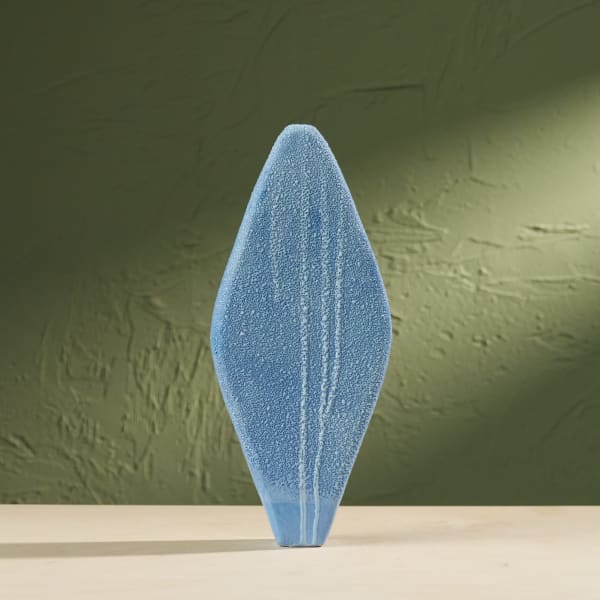 Eunsol Kim, C3, Glazed Ceramic Sculpture in Blue, The Netherlands, 2025