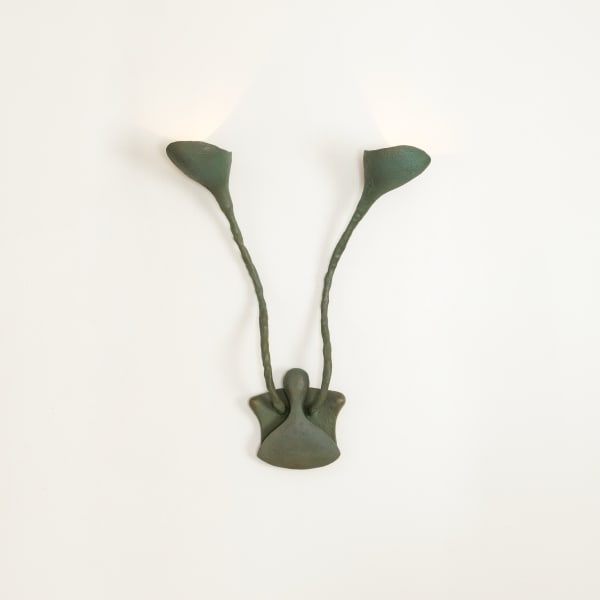 Simone Bodmer-Turner, Molten Lily Sconce, 2024