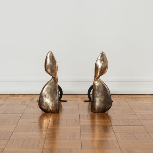 Simone Bodmer-Turner, Winged Andirons, 2024